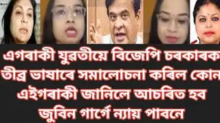 বিজেপিক ঠিক জাৰিলে পলাক্ষী দাসে/জুবিন দাৰ শুনানিত ষ্পষ্ট হল ন্যায় নাপায়/#news  #jubingarg #viral