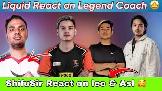 Liquid React on Legend IGL // DRS Rulz and T2k Jane React on Lan 🥰 DE New Player !!🤩ShifuSir react