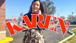 KAREN HATES THE FIRST AMENDMENT!! 