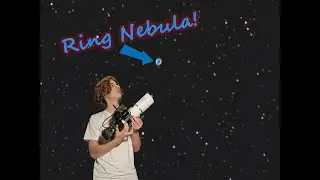 Capturing the RING NEBULA through my TELESCOPE!