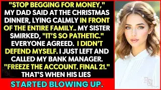 My Parents Lied During the Christmas Dinner in Front of the Whole Family—But When I Met Bank Manager