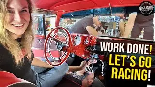 ZERO EMISSIONS 57 Chevy?! PLUS RACING!