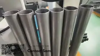 Chamfering machine, double head bar, stud and tube chamfering machine