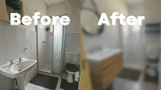 2 Bathroom Renovations on a Budget | Full Makeover UNDER R60 000!