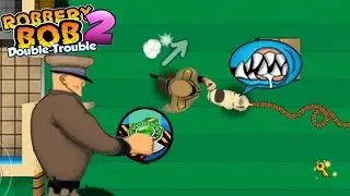 Guard Use Teleport Mine Gameplay Robbery bob 2 All Levels - P1
