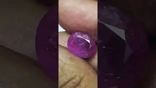 ❤️ Purplish-Red Natural Ruby &ndash; 7.42 Carat