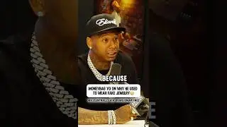 Moneybagg Yo On Why He Used To Wear Fake Jewelry😳 #moneybaggyo #rapper