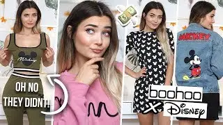 I SPENT &pound;250 ON BOOHOO X DISNEY COLLAB... PASS OR YAAAS!?