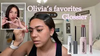 Trying Olivia Rodrigo&rsquo;s Glossier favorites!