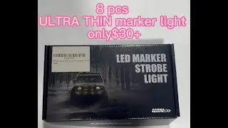 WINECO LED grille light*8pcs how to wire up?