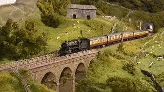 First Trains of Spring - Yorkshire Dales Model Railway