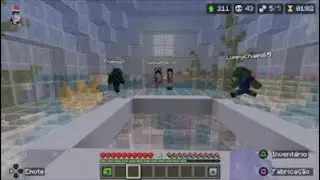 MINECRAFT SUBSTITUTOS EP 3 DINO DINO E PIMBIM VS GRAVITY!!