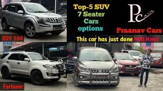 7 seater second hand cars | Fortuner | XUV 500 | Ertiga | latest used cars Chennai | Praanav Cars