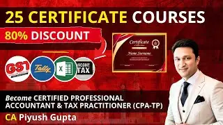 Become Expert Tax Accountant 🔥 Tally With GST, Income Tax, Audit
