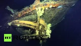 Dive footage: World's largest battleship Musashi wreckage found in Philippines