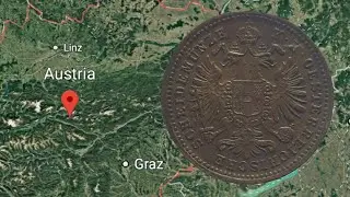Austria 1885 1 Kreuzer Coin
