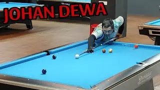 JOHAN DEWA UNJUK SKILL MILLE OPEN BILLIARD TOURNAMENT 9 BALL POOL