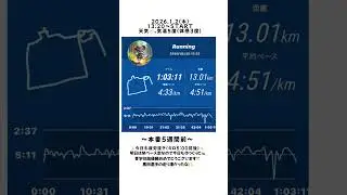 【あと30日】#別府大分毎日マラソン #marathon #サブ3 #vlog