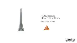 HEINE Specula Metal Slit 7 x 90mm G 000 21 342