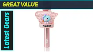 Лучший беспроводной микрофон и динамик BTS Mang LED 3D Name Plate для караоке!