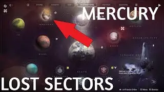 Destiny 2 All Mercury Lost Sectors