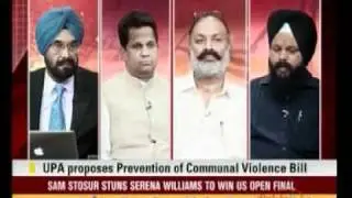 Discussion on communal violence bill