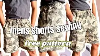 Sew Men&rsquo;s Shorts with Free Pattern