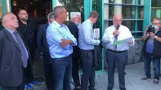 La proclamation des r&eacute;sultats a Waziers
