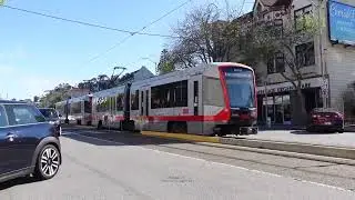 The Lightrail in San Francisco, California 2022