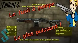Fallout 4: The most powerful shotgun! [Legendary Weapon | Big Guns]