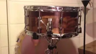 Charm City Drumworks Walnut Segmented Snare Drum