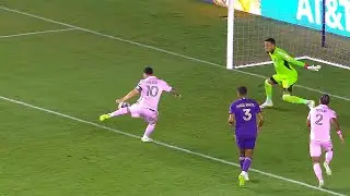 Lionel Messi DESTROYING Orlando City with a BRACE