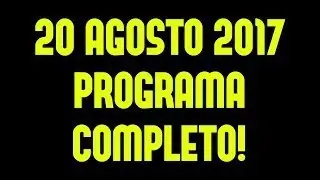 PANDA SHOW 20 AGOSTO 2017 COMPLETO!El panda show 2017