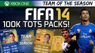 FIFA 14 | 100K TOTS PACKS! feat. TOTS Cristiano Ronaldo!