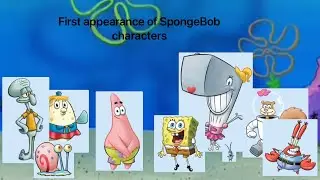 First appearance of SpongeBob characters