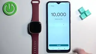Как изменить цели по количеству шагов на FITBIT Versa 4