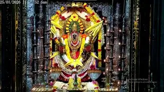 Shree Mahalasa Narayani Mahalasa Alankar & Madhyan Aarti  25th Jan 2026