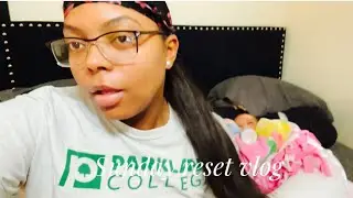 SUNDAY RESET VLOG | MORNING ROUTINE, CLEANING,CHURCH, GROCERY SHOPPING 💗