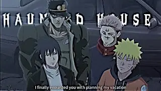 All Anime Legends ☠️ Vs Haunted 👻House Hindi dubbed 🙌🏻🔥