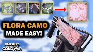 *BEST METHODS* To UNLOCK FLORA CAMO in Cold War (Cold War Tips and Tricks, CoD Tips)