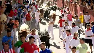 Un toro por delante y un cabestro impulsivo en el 7º encierro de San Sebastián de los Reyes 2025