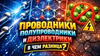 Три кита электротехники: Проводники, полупроводники, диэлектрики - в чем их отличия?