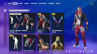 Fortnite Neon-N&auml;chte-Paket: Outfit + LEGO&reg; Style | NEU im Item Shop!