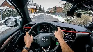 2021 Opel Corsa GS Line | POV Test Drive #665 Joe Black