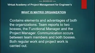 Matrix Organization Structure , Types of Matrix Org , Project Manager as Coordinator #Projectmgmt.