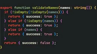 How NOT to code 8