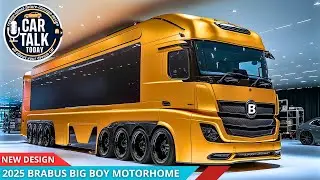 Помогая! 2025 Brabus Big Boy Motorhome: высокопроизводительный RV
