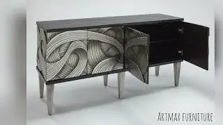 Cabinet is combining style and functions, add extra storage and personal look to your living room.