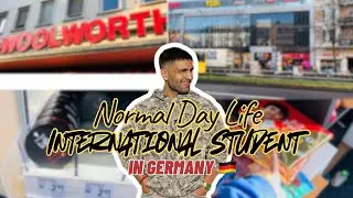 My Daily Routine in Germany 🇩🇪 | International Student Life, Gym & Amazon Job