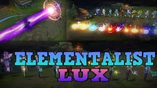 ELEMENTALIST LUX ULTIMATE SKIN FULL GAMEPLAY   One For All 2016 League of Legends
